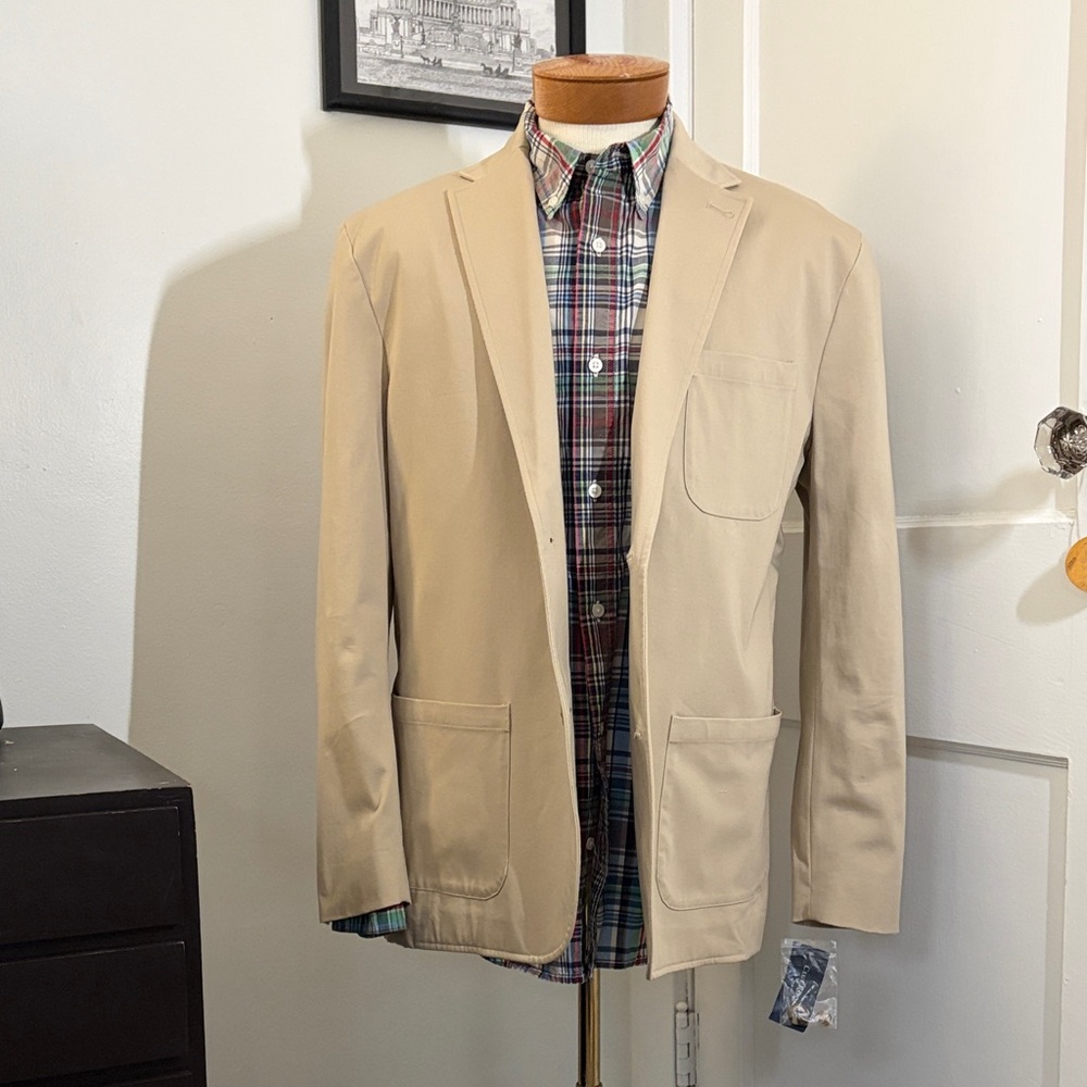Club Room Tan Lightweight Jacket